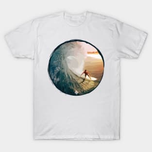 Texas Style Lone Surfer T-Shirt